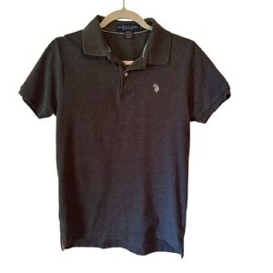 U.S. Polo Assn. Charcoal Polo Shirt